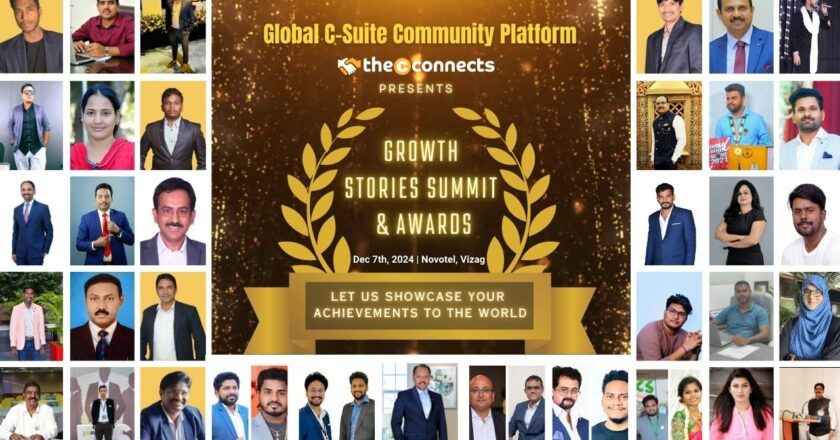 Growth Stories Summit & Awards 2024, Visakhapatnam by Global C-Suite Community Platform TheCconnects Magazine