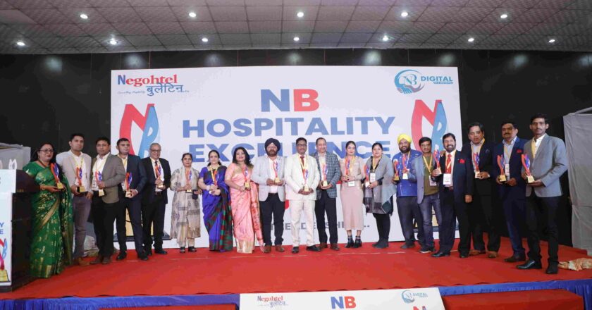 Negohtel Bulletin Media Celebrated Excellence of Hospitality Industry at The NB Hospitality Excellence Award-2024