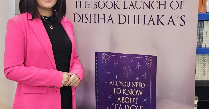 Renowned Tarot Card Reader Dishha Dhhaka launches her first book in Chandigarh
