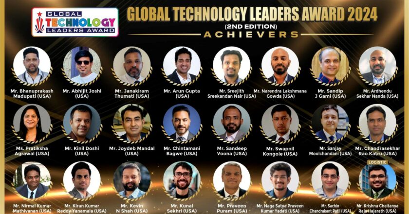 Bizox Media Network organized “Global Technology Leaders Awards 2024” (2nd Edition) felicitated Individuals from INDIA, USA & UAE