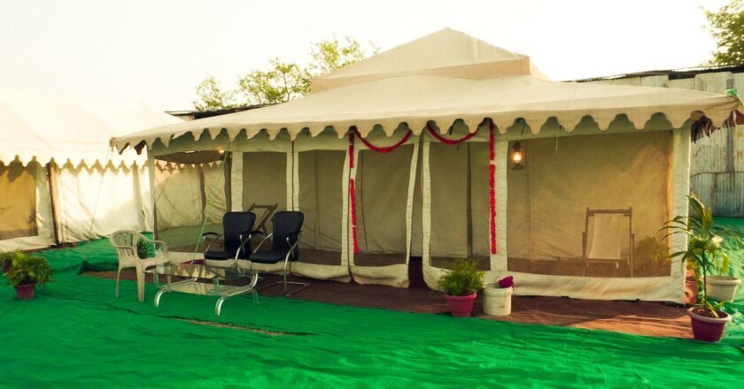 IRCTC Ready to Welcome Pilgrims At “Mahakumbh–2025IRCTC Mahakumbh Gram Tent City At Prayagraj
