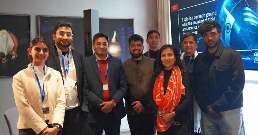 Motwani Jadeja Foundation Enables 10 Indian Leaders to Experience Davos for the First Time
