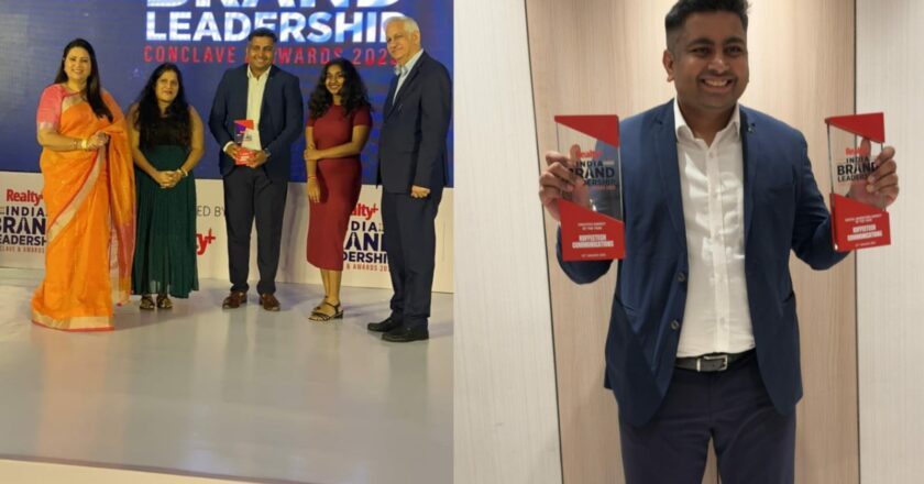 Koffeetech Communications Honoured With Dual Awards at Realty+ 2025