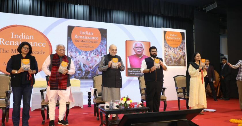 Launch of Indian Renaissance: The Modi Decade, an anthology edited by Dr. Aishwarya Pandit.