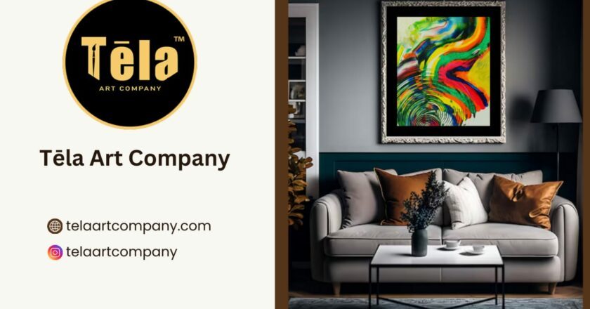 Wall Art Decor with Original Masterpieces : Tela Art Company