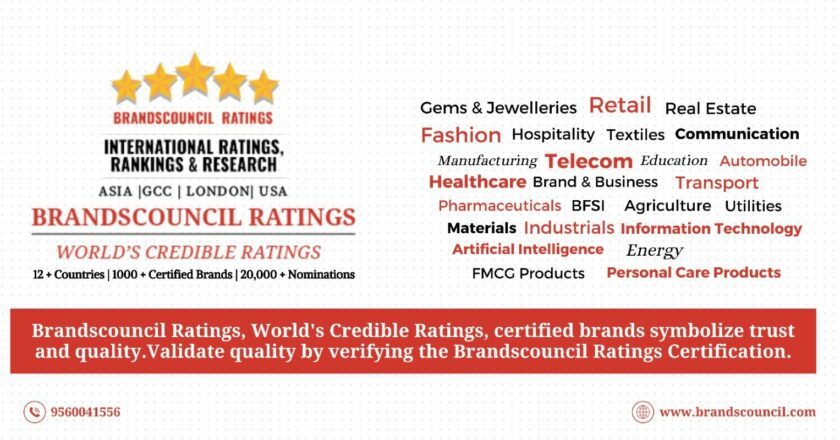Brandscouncil Ratings recently felicitated corporates with its World Best Brands & Business Awards 2024, Dubai & Asia Editions.