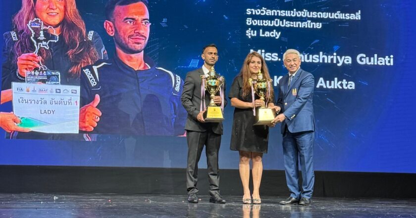 Anushriya Gulati carves global path for Indian women, clinches the RAAT Thailand Rally Championship 2024 (Women’s) Title