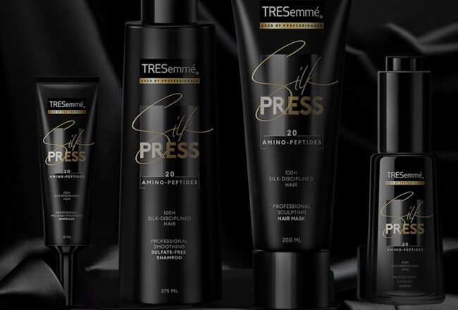 TRESemmé Unveils Silk Press Haircare Range – A Revolutionary Heatless Treatment for Smooth, Straight Hair