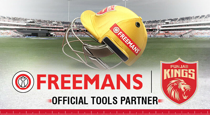 FREEMANS joins forces with Punjab Kings as their ‘Official Tools Partner’ for IPL 2025