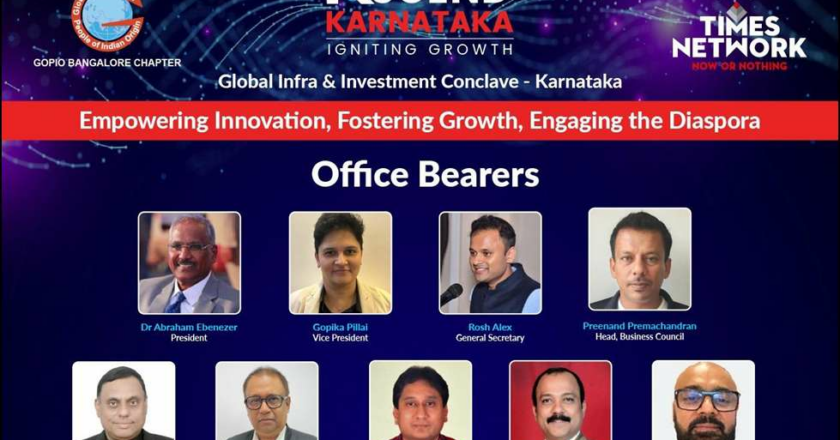 Ascend Karnataka: GOPIO Bangalore Chapter’s Conclave Partnered by Times Network