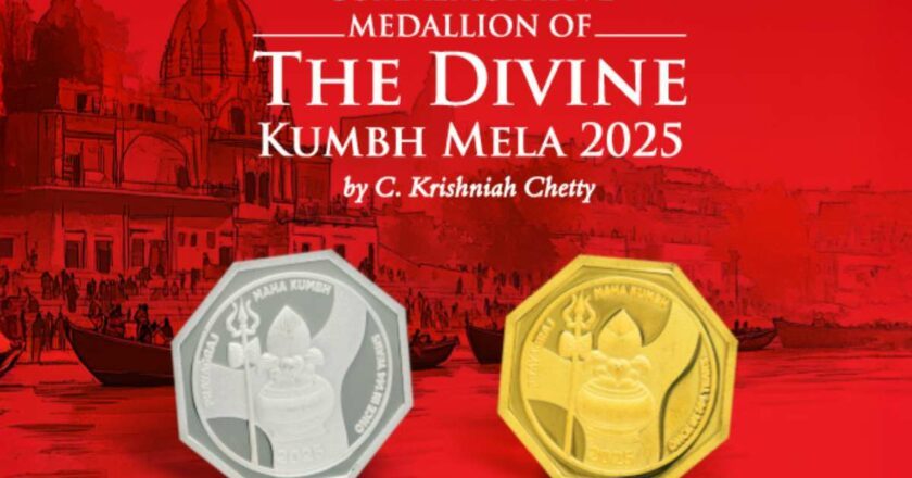 C. Krishniah Chetty Group of Jewellers Unveils Exclusive Commemorative Medallion for Maha Kumbh Mela 2025