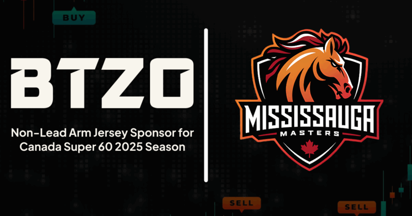 Mississauga Masters Confirm BTZO as Non-Lead Arm Jersey Sponsor for Canada Super 60 2025 Season