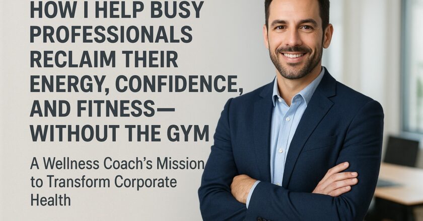 From Overworked to Energized: How Professionals Can Reclaim Their Health and Productivity