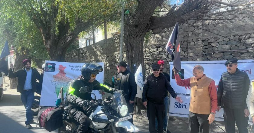 Entrepreneur from Pune embarks on ‘Mission Bharat’, a Solo-Motorbike Expedition of over 7500kms to Empower Communities Across India