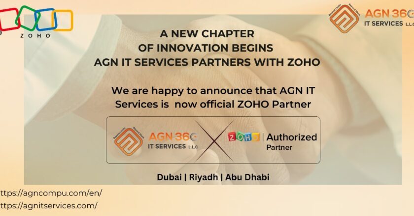 AGN IT Services LLC Secures Official Zoho Partnership to Empower Businesses Across UAE & KSA