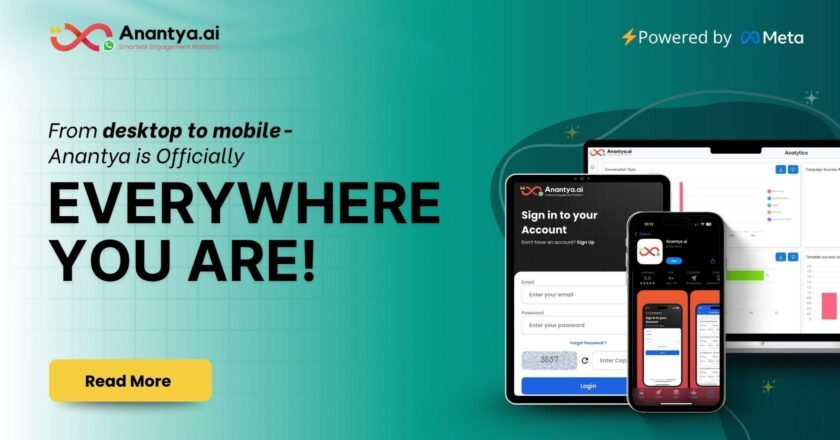 From desktop to mobile- Anantya is  Officially everywhere you are!