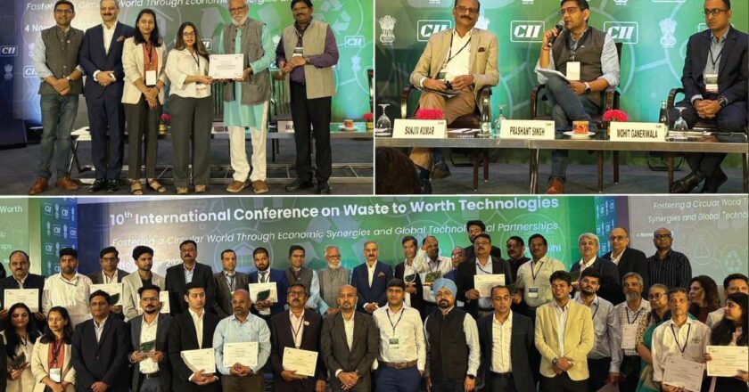 Blue Planet Honoured for Excellence in Managing Municipal  Solid Waste at CII 4R Awards 2025